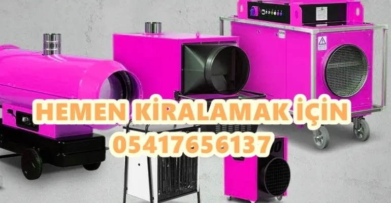 Aksaray, Gebze ve Yozgat Kiralık Nem Kurutma Cihazları