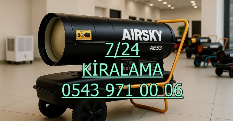 Antakya ve İskenderun ve Tarsus MAZOTLU ISITICI KİRALAMA