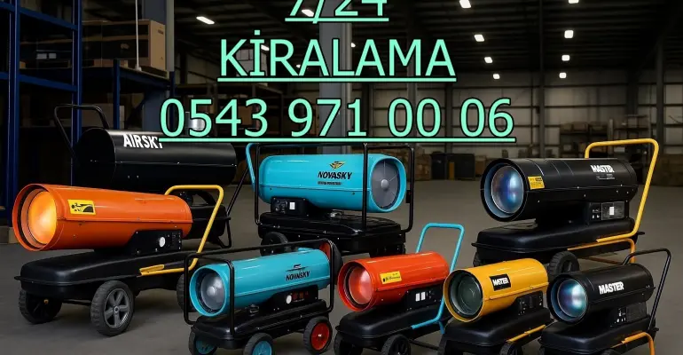 Buca ve Bornova ve Karşıyaka MAZOTLU ISITICI KİRALAMA