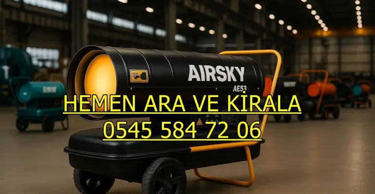 Çorum ve İzmir ve Kırklareli MAZOTLU ISITICI KİRALAMA