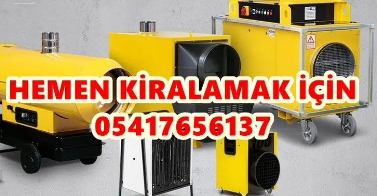 Gaziantep, Kocaeli ve Manisa Kiralık Nem Kurutma Cihazları