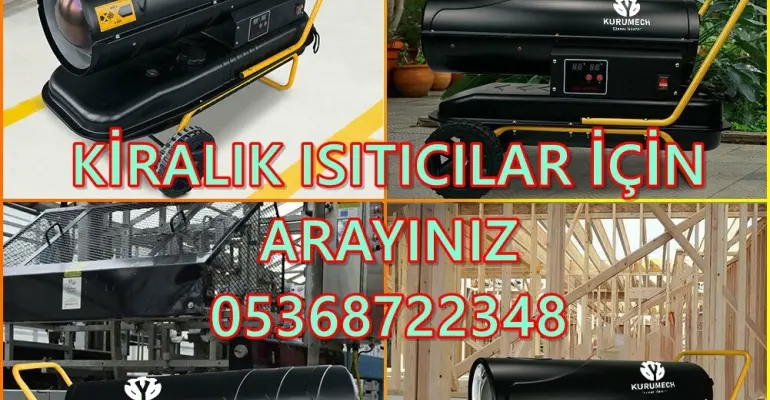 Hatay ve Karaman ve Isparta MAZOTLU ISITICI ELEKTRİKLİ ISIMAK KİRALAMA