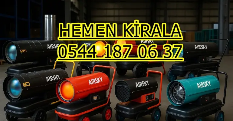 İzmir ve Bitlis ve Gümüşhane MAZOTLU ISITICI KİRALAMA