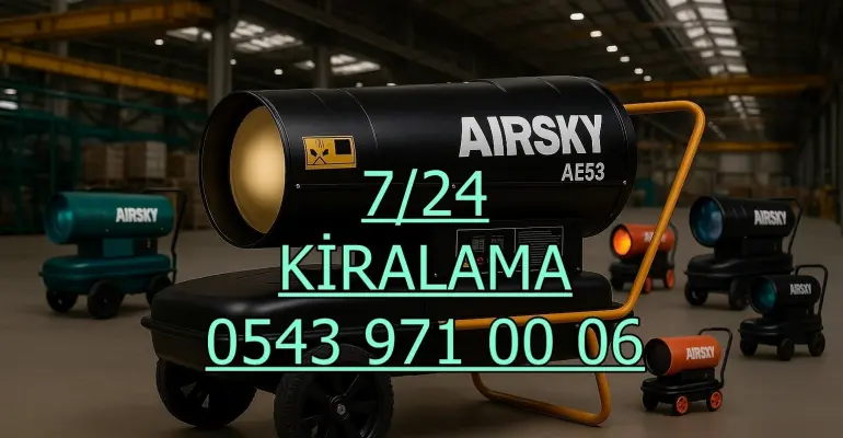 Uşak Merkez ve Nevşehir Merkez ve Amasya Merkez MAZOTLU ISITICI KİRALAMA